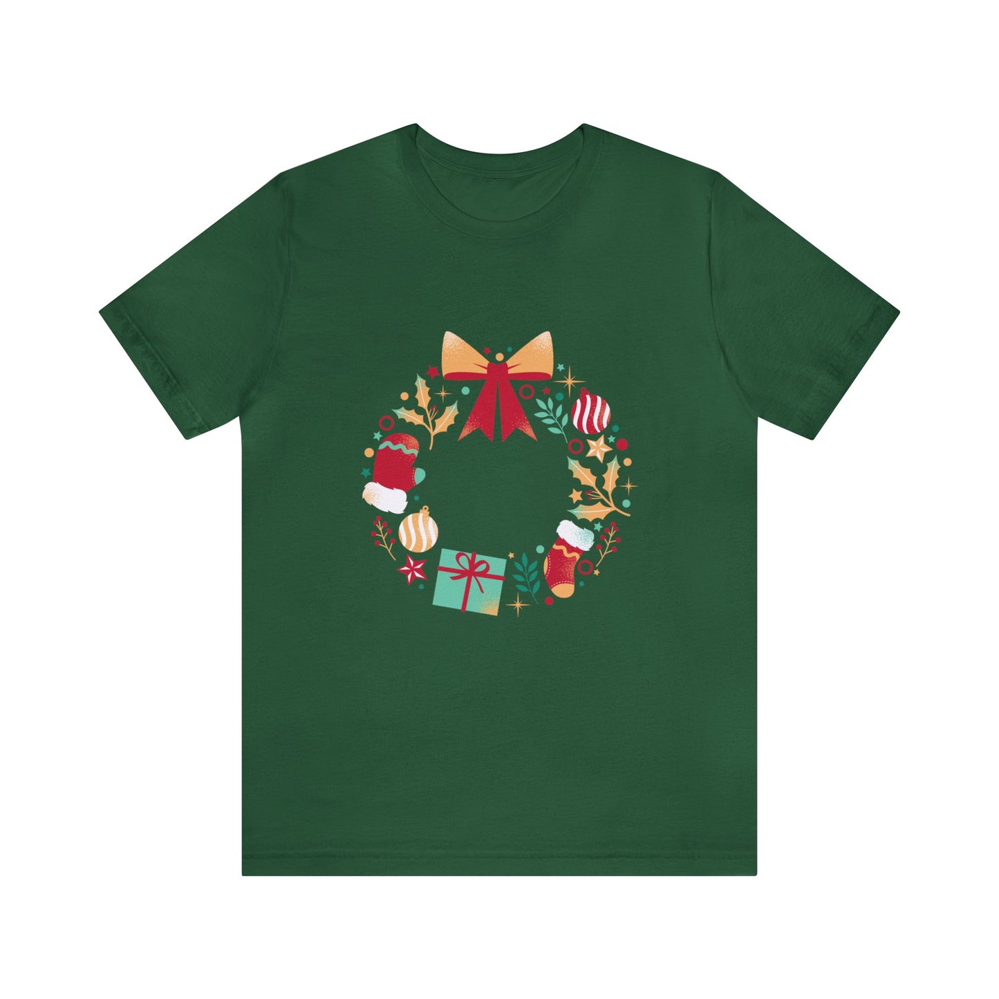 Christmas Wreath Tee