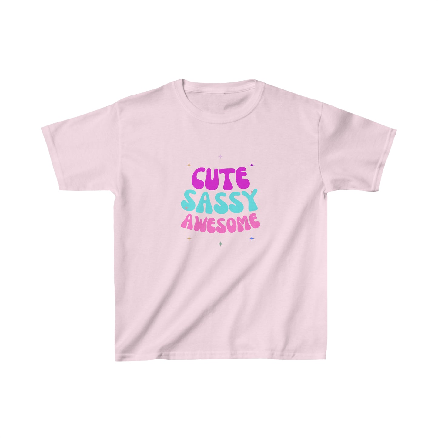 Littles Cute Sassy Awesome Tee