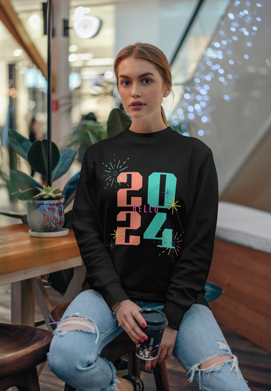Hello 2024 Sweatshirt