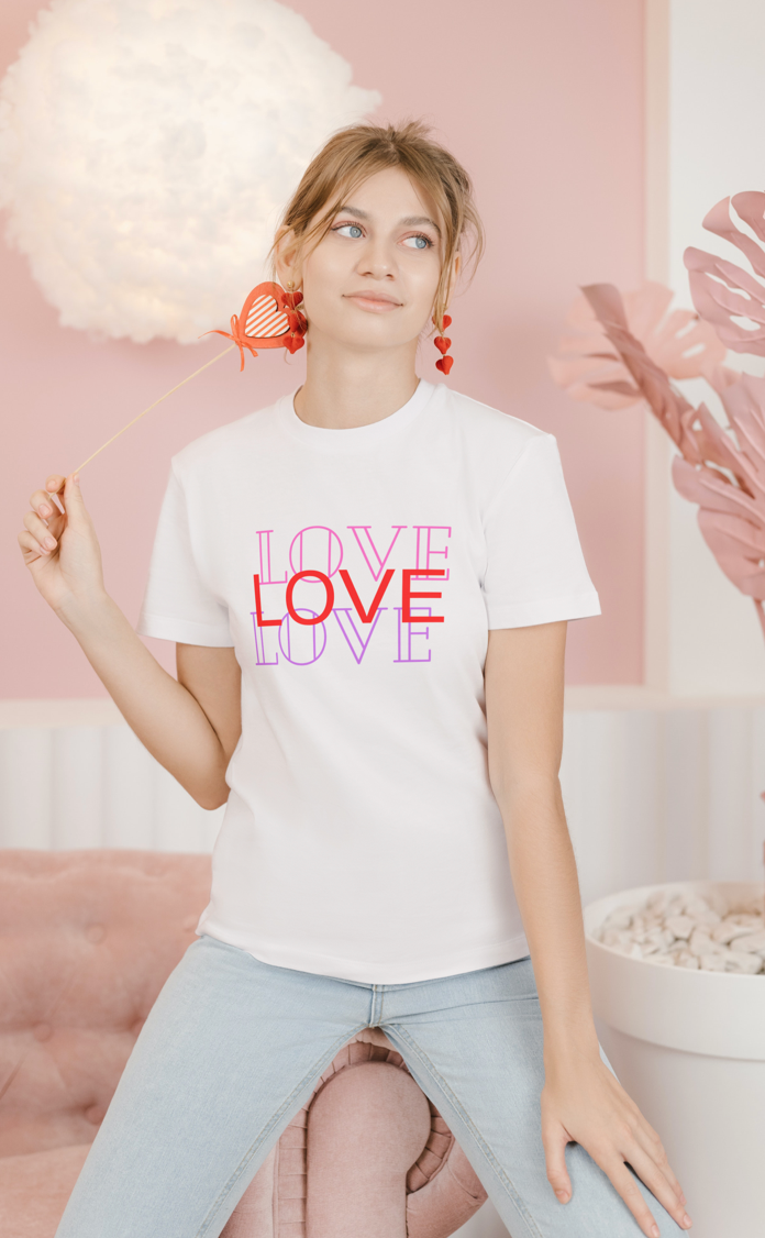 Love Love Love Tee