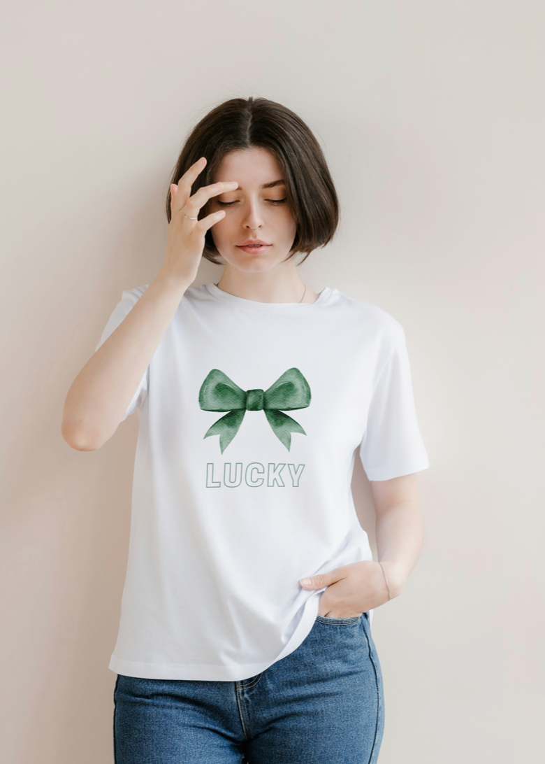 Lucky Bow Tee