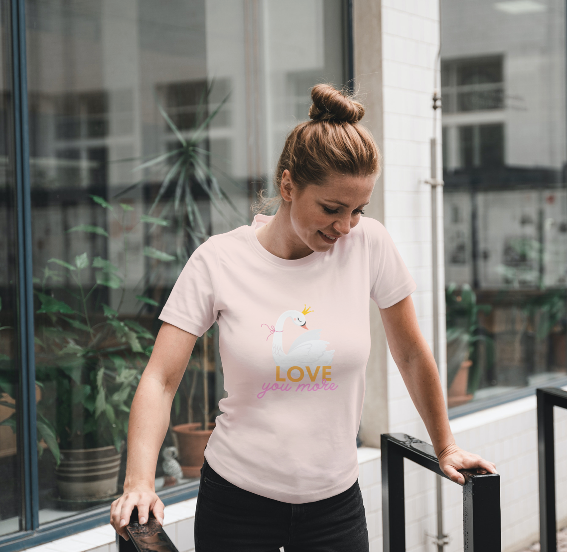 Swan Bow Tee