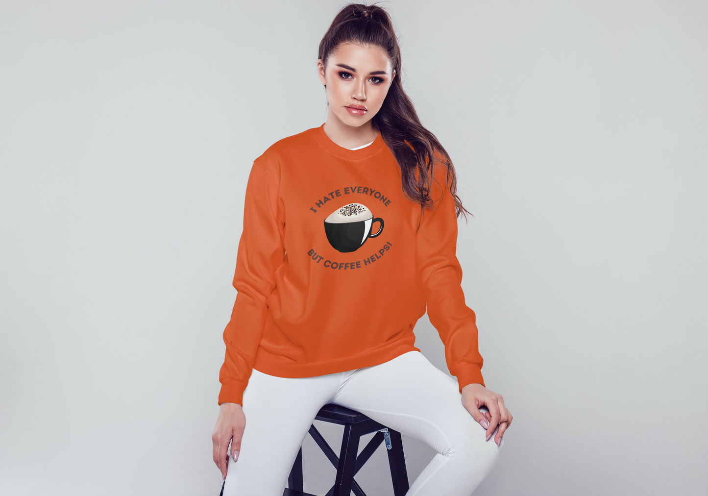 Coffee Helps! Sweatshirt