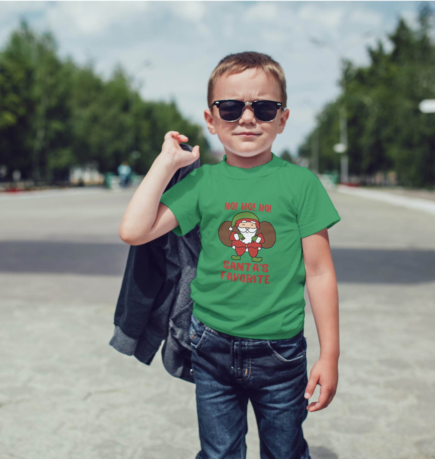 Littles Santa's Favorite Tee