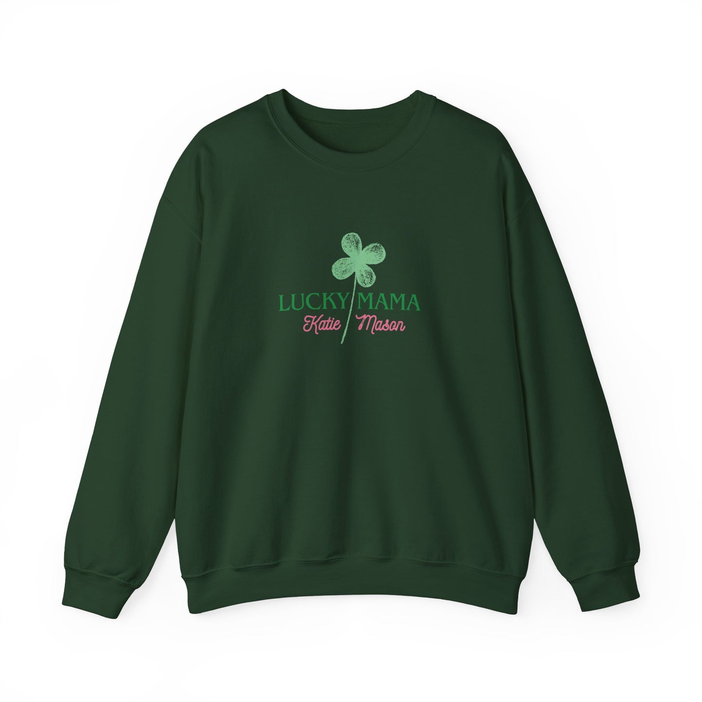 Personalized Lucky Mama Sweatshirt