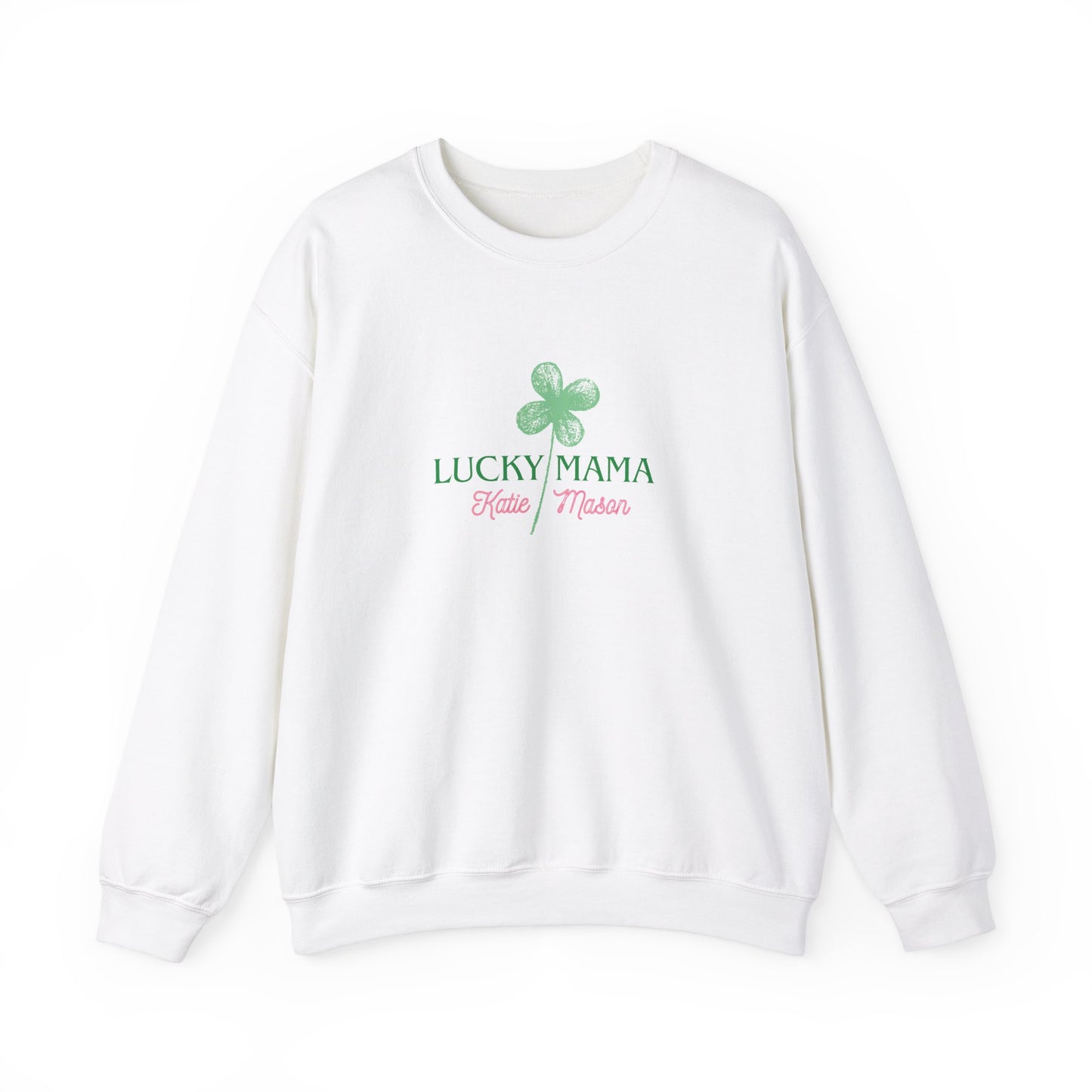 Personalized Lucky Mama Sweatshirt
